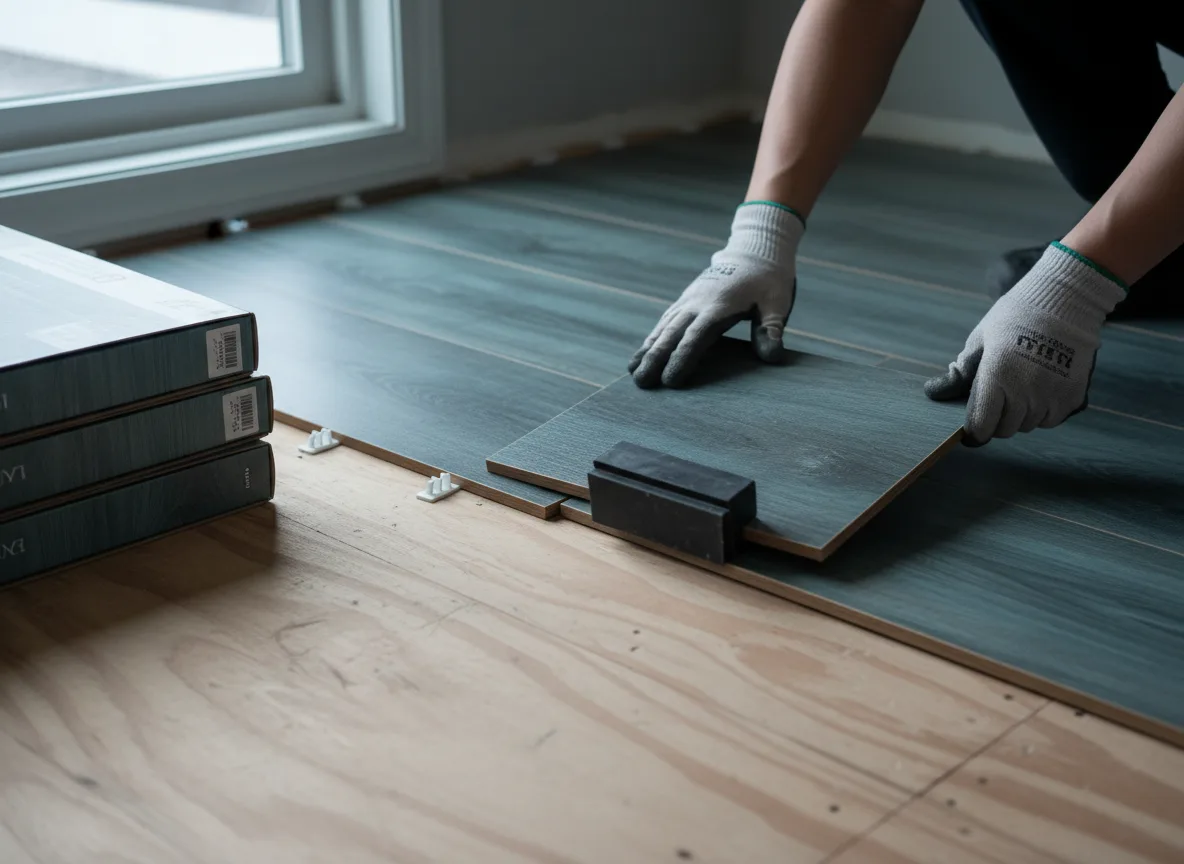 Luxury Vinyl Plank Installation company in Cylinder, IA